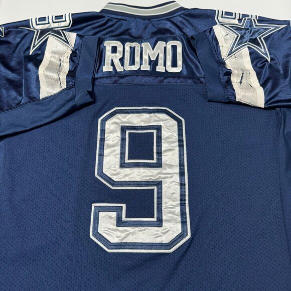 Reebok NFL Equipment Dallas Cowboys #9 Tony Romo Jersey Men’s Size XL 54 (A4) - Picture 8 of 10